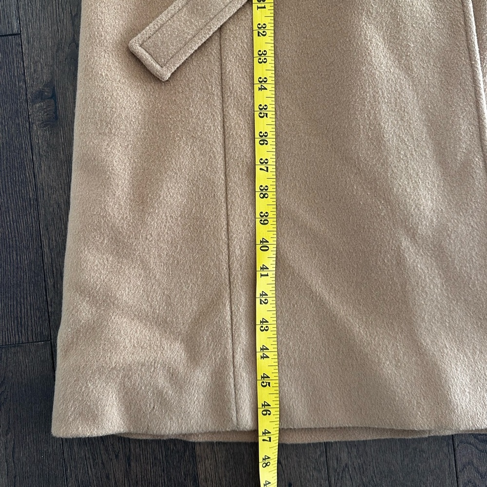 Pendleton 100% Virgin Wool Long Coat in Tan - Picture 6 of 10